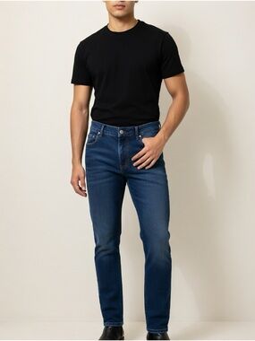 Balmain Paris Slim Fit Men’s Jeans Size 31 Blue Denim Designer Luxury